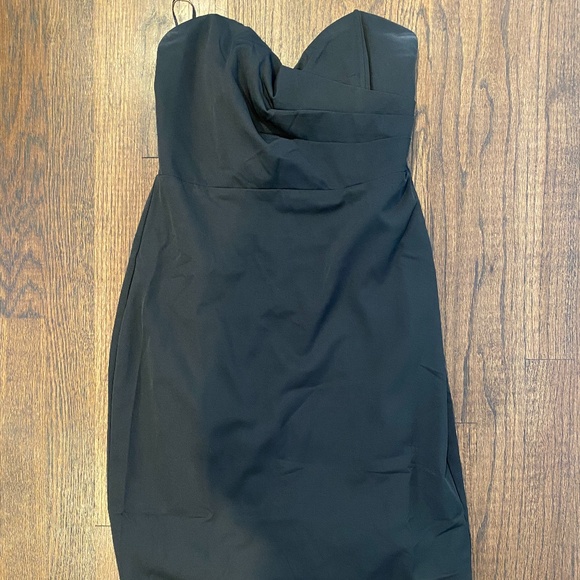 Dainty Hooligan Strapless Little Black Dress - Picture 1 of 1